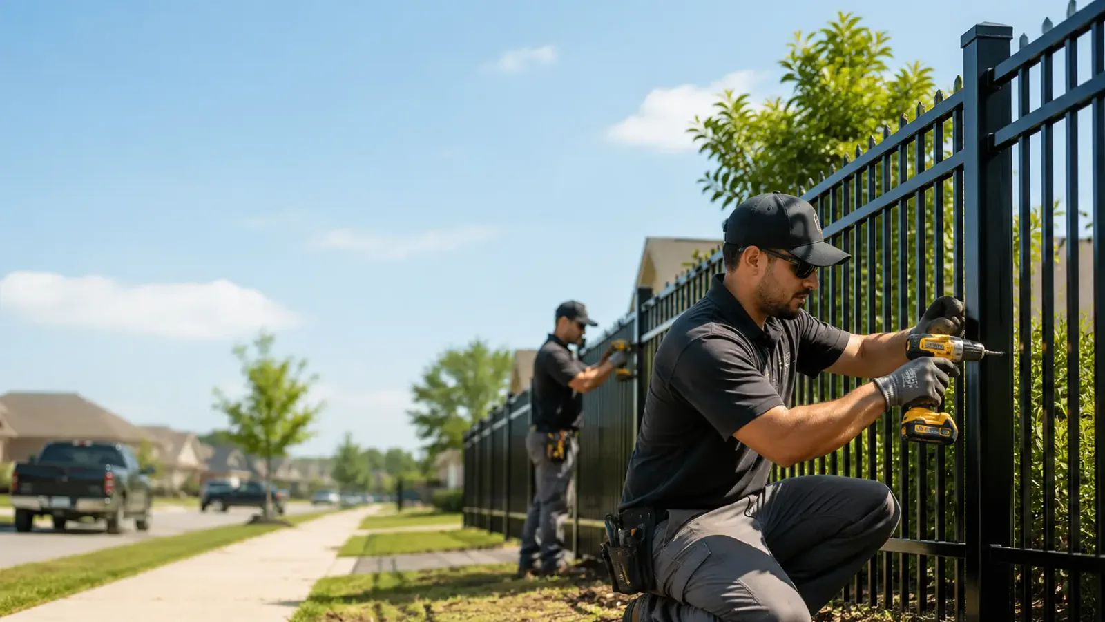 Metal Fence Installation in Newell, PA